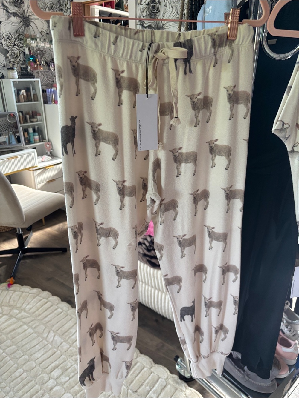 All Things Fabulous The Black Sheep Jogger Pajama Pants